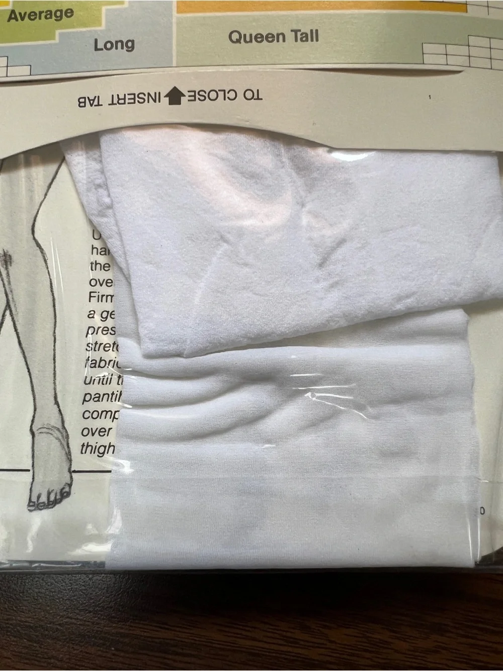 NWT Vintage 80s/90s Worthington Sheer Caress Pantyhose in White - Size Average
